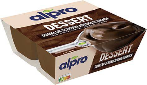 Infografik: Kalorienverbrauch und Bewegungsäquivalente für Alpro Pudding