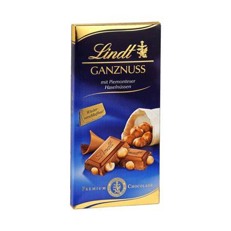 Infografik: Lindt Schokolade mit ganzen Nüssen - Sorten, Herstellung und Pairing