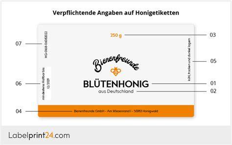 Infografik: Loskennzeichnung im Honigetikett