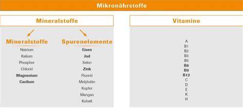 Infografik: Mikronährstoffe für Schwangere