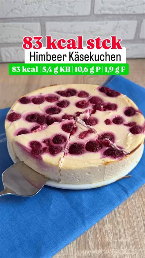 Infografik: Nährwerte pro Stück Käsekuchen ohne Boden
