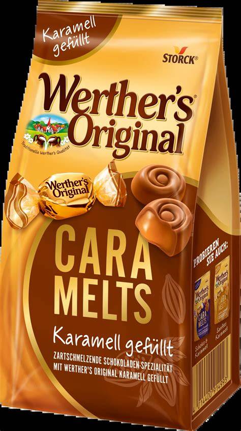 Infografik: Nährwerte von Werthers Original Caramelts Schoko & Karamell