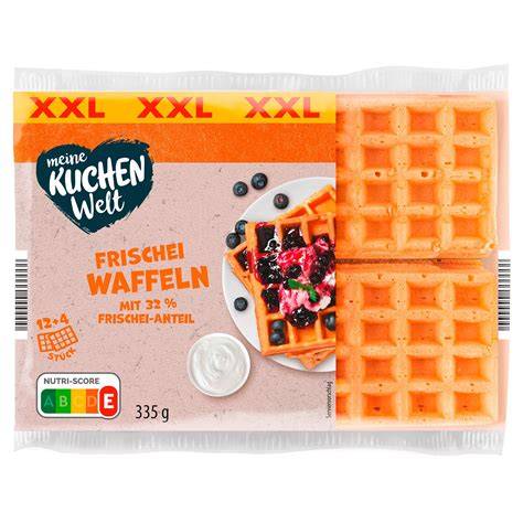 Infografik: Nährwertprofil typischer Aldi Waffeln