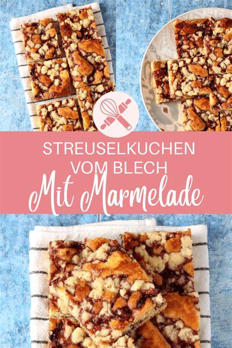 Infografik: Notfallkuchen Marmelade Blech