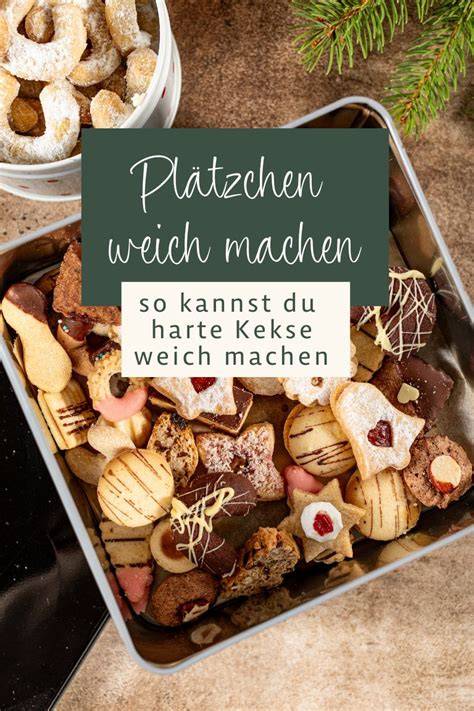Infografik: Plätzchen wieder weich machen