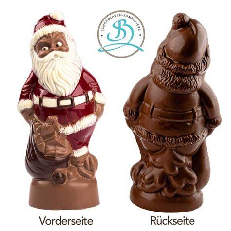 Infografik: Portionsgröße vs. Kalorien kleiner Schoko-Weihnachtsmann (55 g)