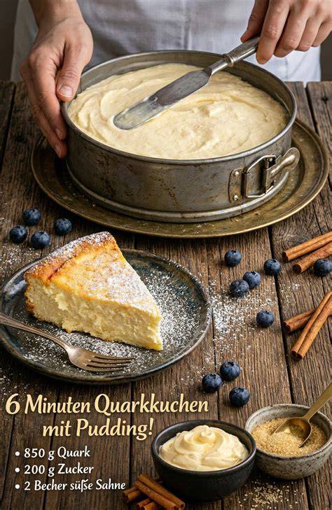 Infografik: Sahne aufnehmen, Quark, Zucker und Zitrone verrühren