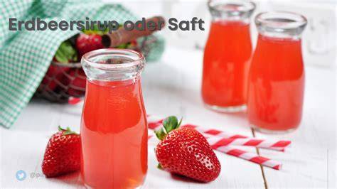 Infografik: Selbstgemachter Erdbeersaft ohne Zucker vs. gekaufter Saft - Zutaten und Haltbarkeit