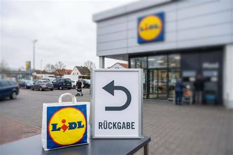 Infografik: So funktioniert die Rückgabe bei Lidl