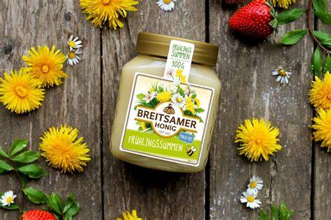 Infografik: Spendenfluss je Glas Frühlingssummen an lokale Bienenprojekte