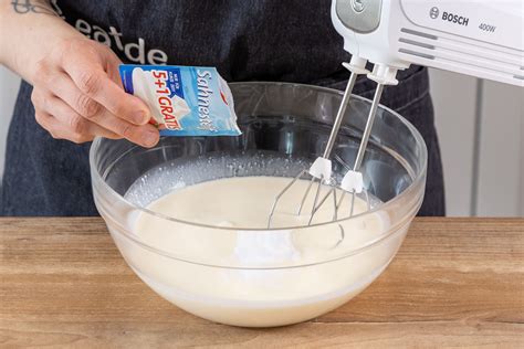 Infografik: Stabilitätsprinzip Mascarpone-Sahne ohne Gelatine