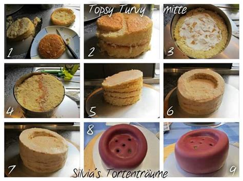 Infografik: Statik einer Topsy Turvy Torte