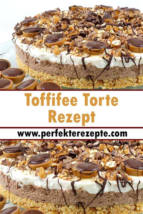 Infografik: Step-by-Step Toffifee Torte Aufbau und Deko