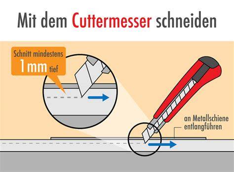 Infografik: Tipp „vor dem Schichten schneiden“ mit Messer- und Stück-Illustration