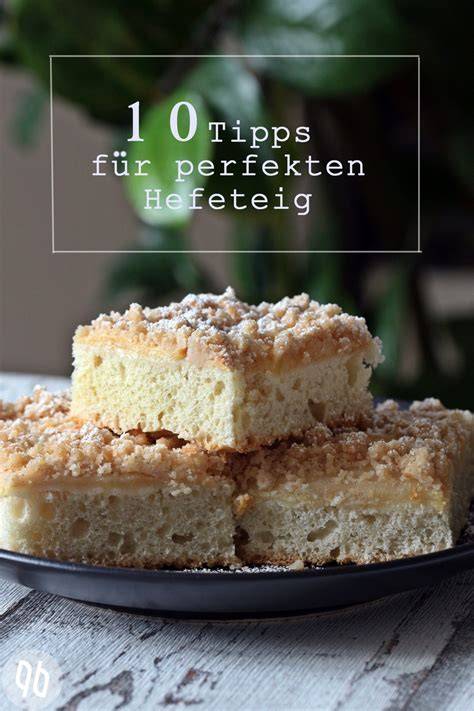 Infografik: Tipps für den perfekten Hefeteig
