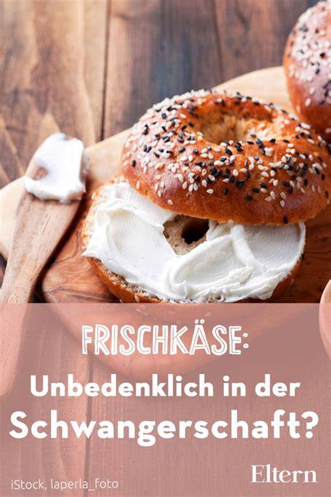 Infografik: Tipps für den sicheren Verzehr von Frischkäse in der Schwangerschaft
