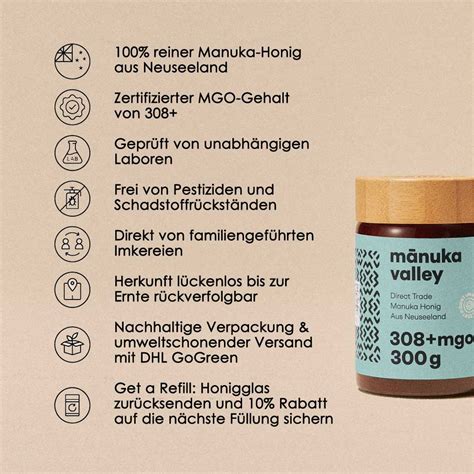 Infografik: Tipps zur Vermeidung gefälschter Manuka Honige
