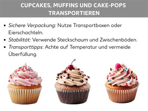 Infografik: Transportboxen, Cakeboard und Kühltechniken im Vergleich