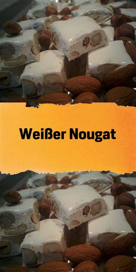 Infografik: Unterschied dunkler Nougat (Gianduia) vs. weißer Nougat; Zutaten- und Prozessschema