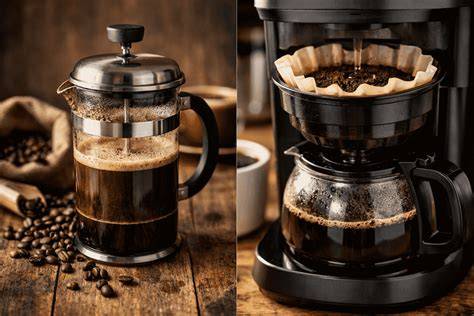 Infografik: Unterschied zwischen Filterkaffee, Instantkaffee, und Kaffeegetränkepulver