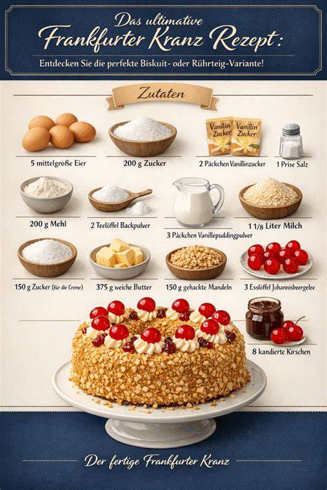 Infografik: Unterschiede Biskuit, Rührteig, Genoise