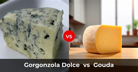 Infografik: Unterschiede Gorgonzola Dolce vs. Piccante und idealer Einsatz in Trüffelpasta