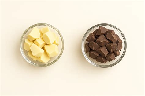 Infografik: Unterschiede Kakaobutter vs. Palmöl in Schokolade