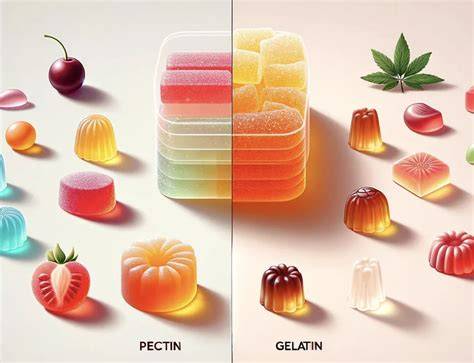 Infografik: Unterschiede Pektin und Gelatine beim Gelieren von Marmelade