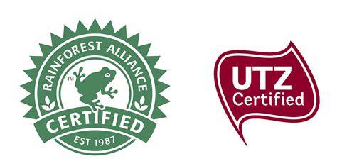 Infografik: Unterschiede Rainforest Alliance vs UTZ Certified
