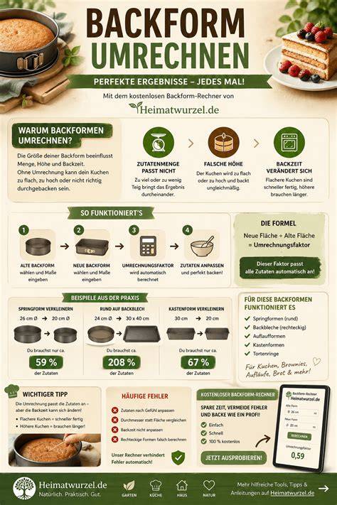 Infografik: Ursachen für trockenen Kuchen