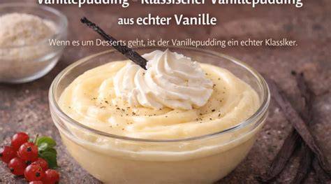 Infografik: Vanillepudding Rezeptvarianten & Serviervorschläge