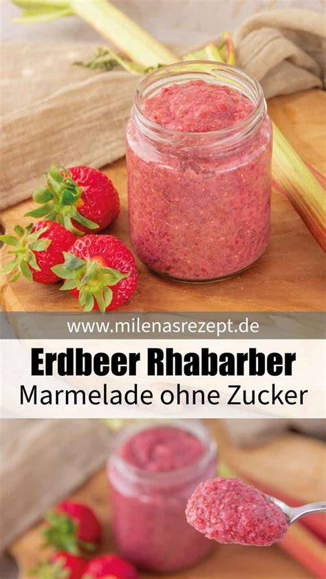 Infografik: Varianten Erdbeer-Rhabarber-Marmelade
