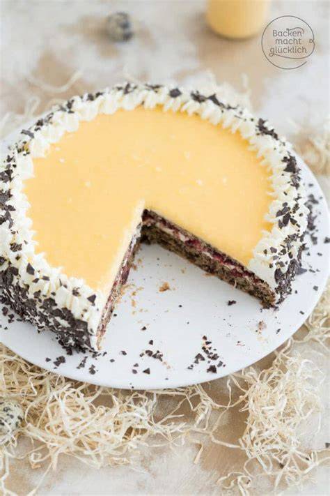 Infografik: Varianten der Eierlikörtorte (Streusel, Biskuit, Frucht, Haselnuss, Schokolade)