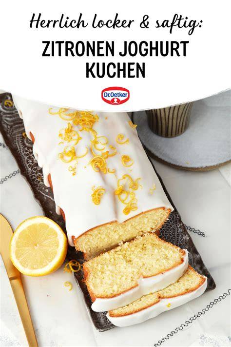 Infografik: Varianten der Glasur für Zitronen-Joghurt-Kuchen