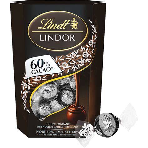 Infografik: Vergleich Lindt Schokoladen 50%, 55%, 70%