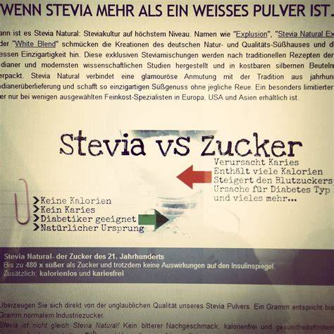 Infografik: Vergleich Zucker vs Honig vs Stevia - Kalorien und GI