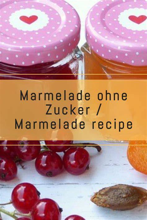 Infografik: Verschiedene Methoden zur Gelierung von Marmelade ohne Zucker