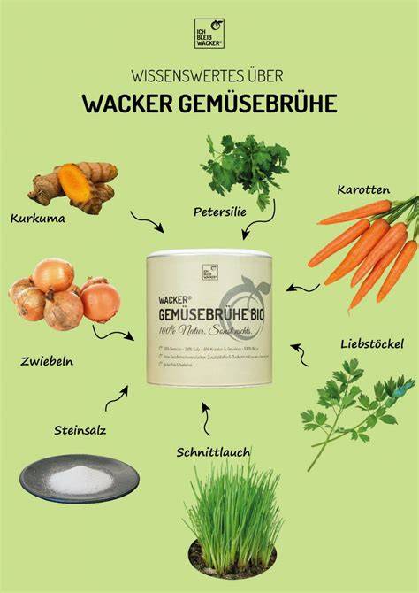 Infografik: Vorteile von hausgemachter Gemüsebrühe ohne Zucker
