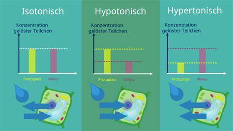 Infografik: Was bedeutet isotonisch vs. hypotonisch vs. hypertonisch