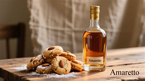 Infografik: Was ist Amaretto - Aroma, Herkunft, Verwendung im Dessert