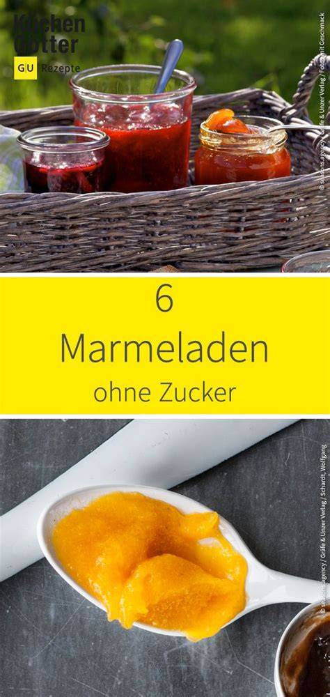 Infografik: Wege zur Marmelade ohne Zucker - Pektin, Agar-Agar, Chia/Leinsamen, Süßungsalternativen