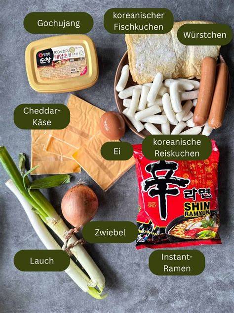 Infografik: Wichtige Zutaten für koreanische Nachspeisen