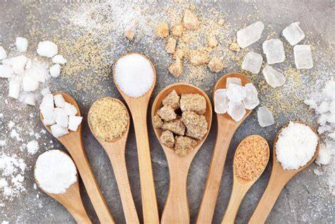 Infografik: Zuckerarten und natürliche Süßungsmittel