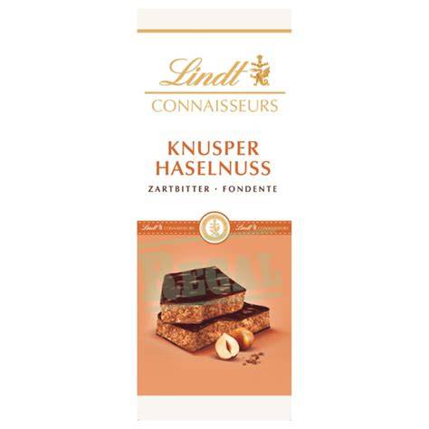 Infografik: Zutatenübersicht Lindt Knusper Haselnuss