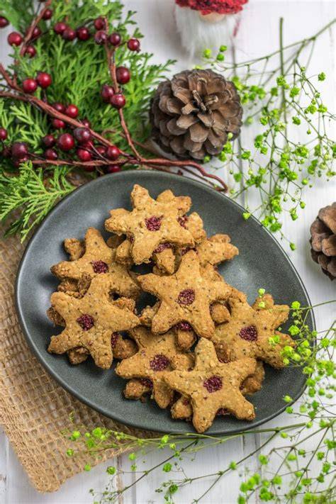 Infografik: Zutatenübersicht für vegane, glutenfreie Cookies ohne Industriezucker