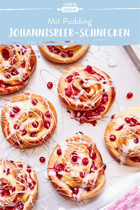 Infografik: Zutaten Johannisbeer Schnecken mit Streusel