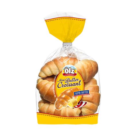 Infografik: Zutaten der Ölz Mini Butter Croissants und ihrer Funktion