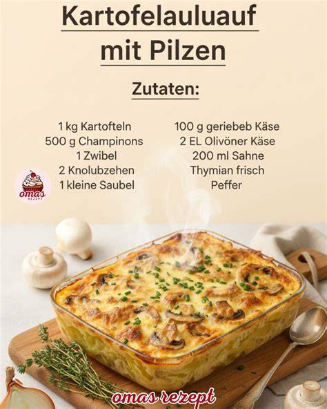 Infografik: Zutaten für herzhafter Gouda-Käsekuchen
