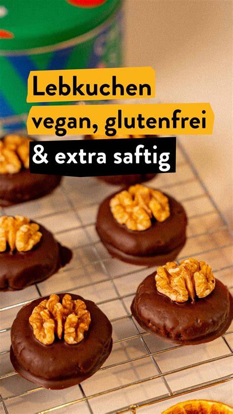 Infografik: Zutaten und Nährwertvorteile der glutenfreien, veganen Lebkuchen