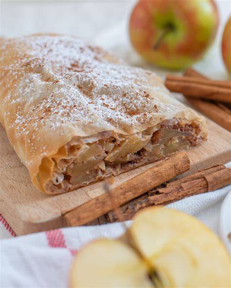 Infografik: Zutaten und Verhältnis von Apfel zu Teig